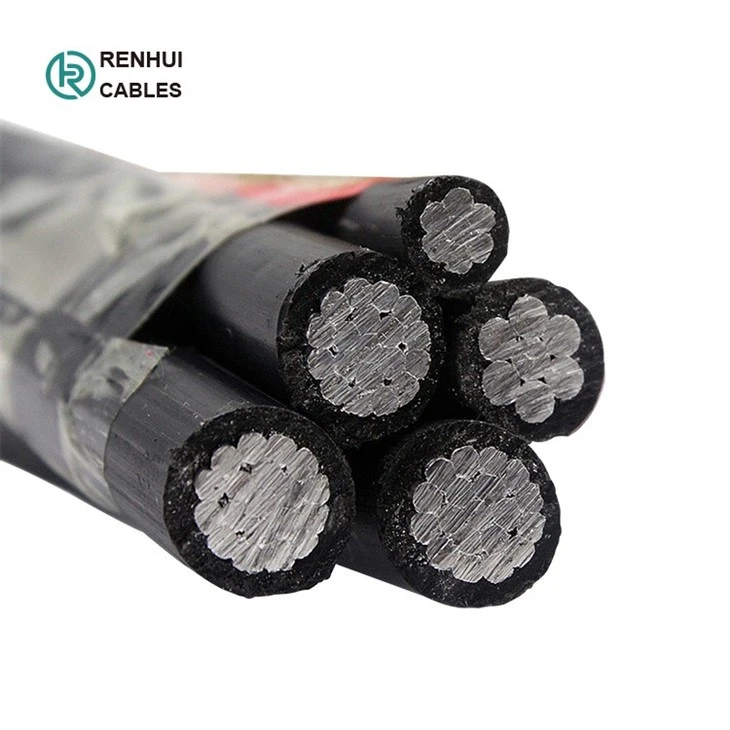 0.6/1kv Al XLPE/Aerial Bundled/ABC Cable For Aluminum